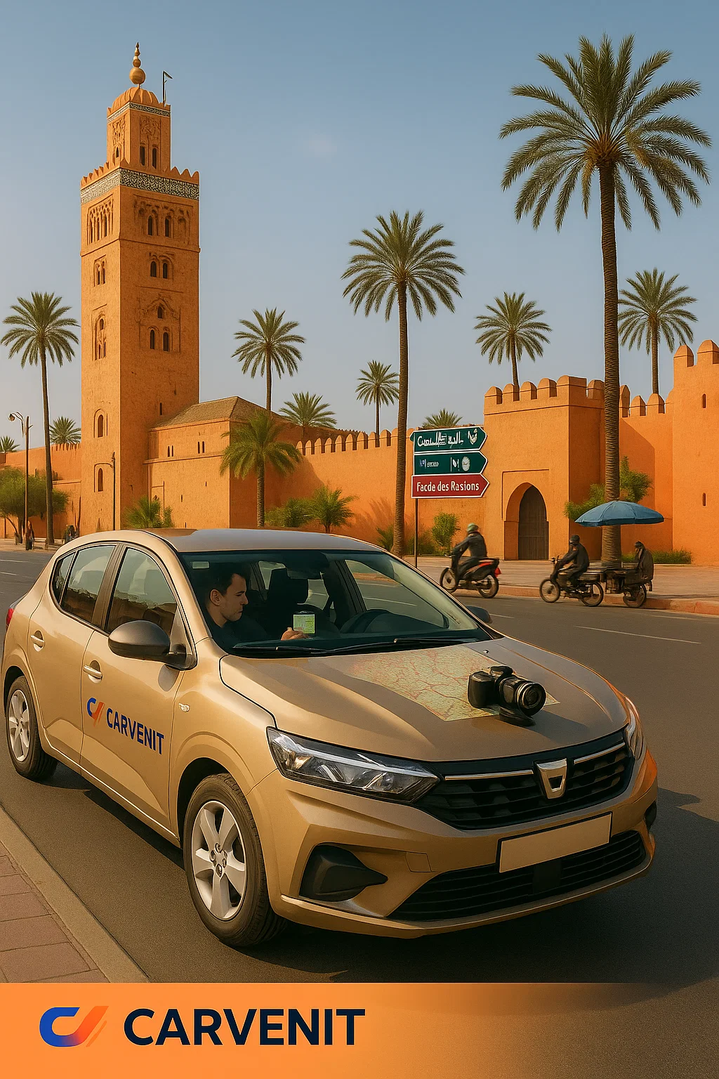 Exploring Marrakech by Car